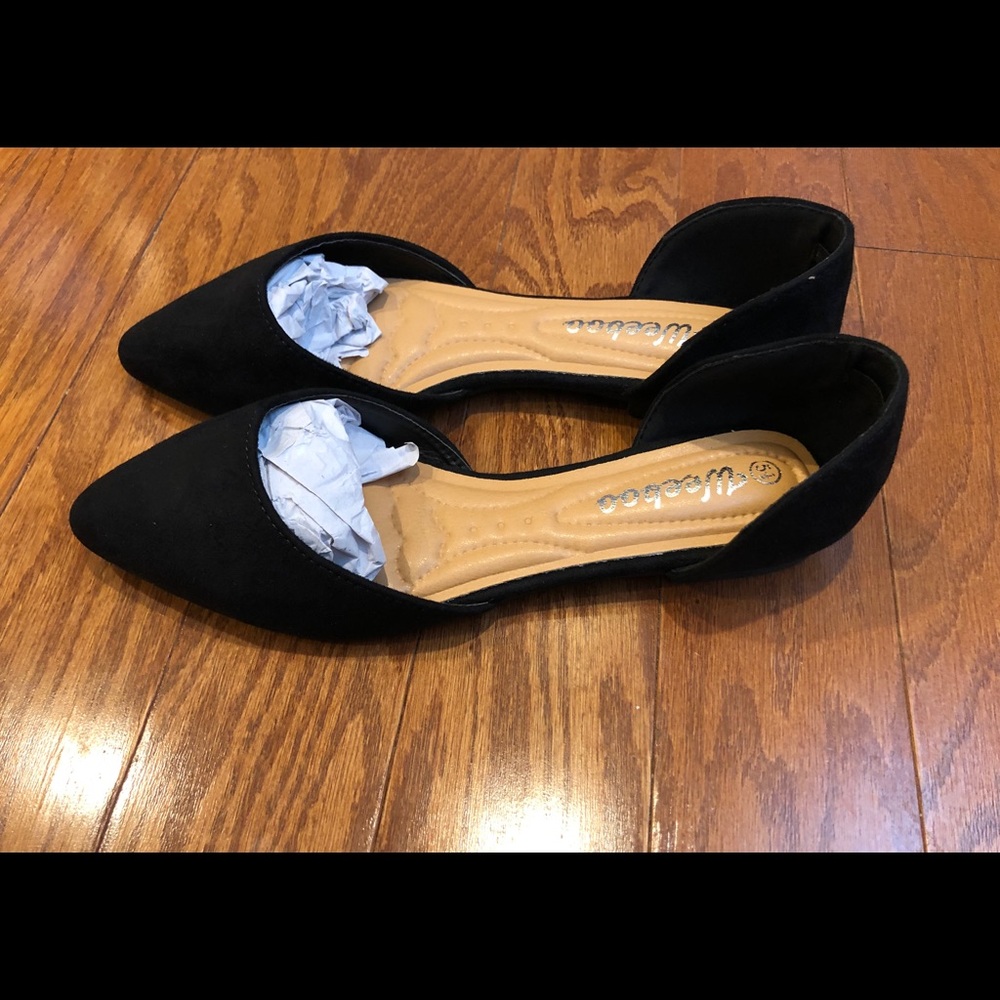 Black flats